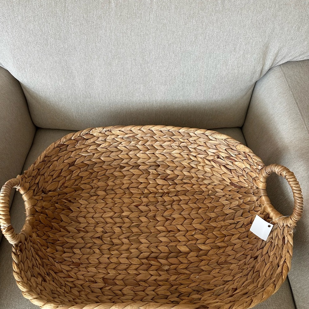 Braided Woven Basket Tray